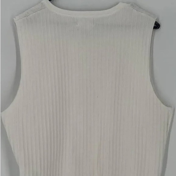 Revolve Song of Style Cream Ribbed Tank Top - Picture 7 of 9